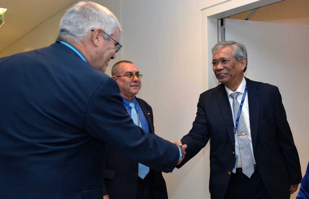 El Director del Departamento de Seguridad Física Nuclear del OIEA visita Atucha en su gira por América del Sur.