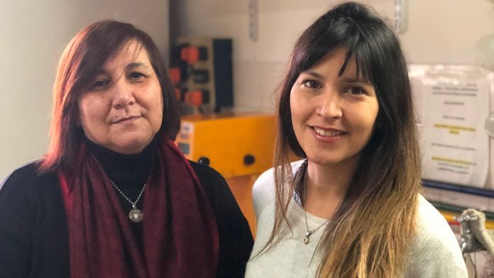 Investigadoras Patricia Vázquez y Romina Arreche